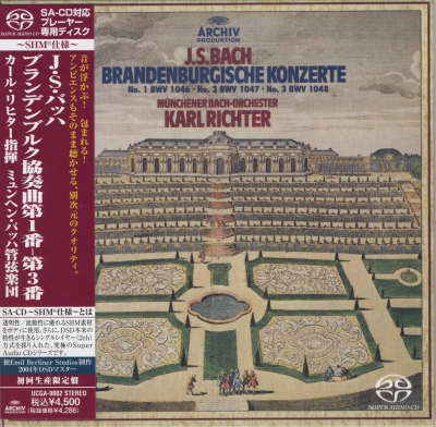 Karl Richter & Münchener Bach-Orchester - Johann Sebastian Bach: Brandenburgische Konzerte 1-3