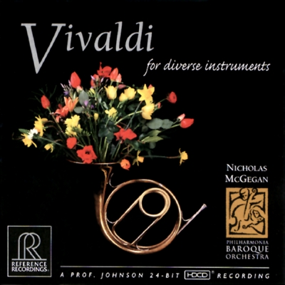 Nicolas McGegan & Philharmonia Baroque Orchestra - Vivaldi for Diverse Instruments